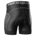 thumbnail image 2 of Arsuxeo Hombres Ciclismo Ropa Interior Shorts 5D Gel Acolchado Quick Dry, 2 of 8