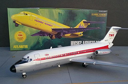 DC-9 Jetliner Hughes Airwest and TWA Markings 1/72 Aurora Atlantis 