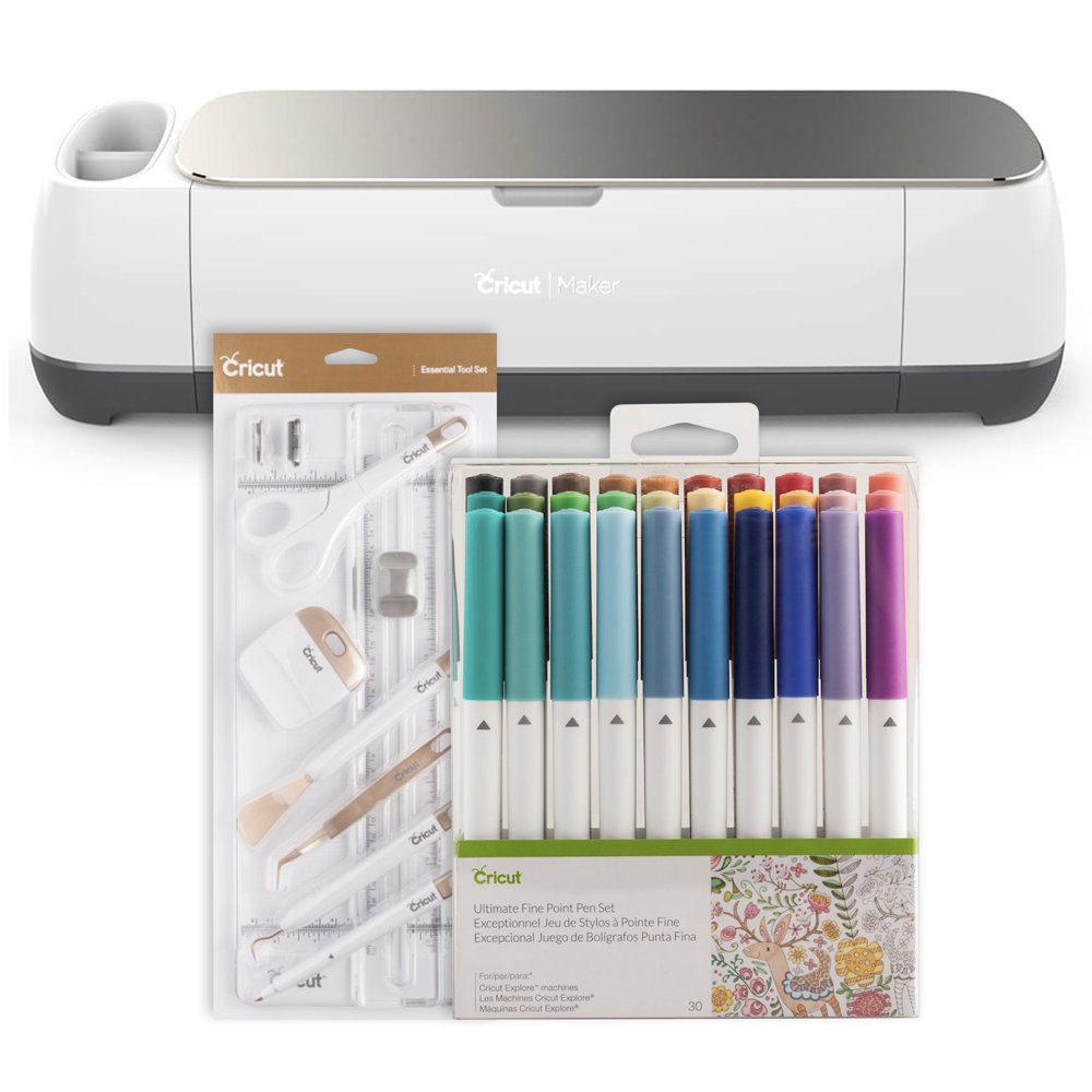 Cricut Maker Essential Bundle Gold