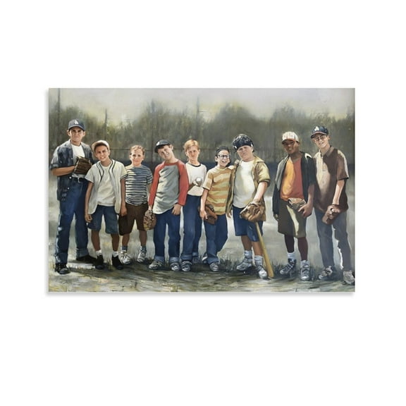 Sandlot Classic Movie Poster(5) Gifts Canvas Painting Poster Wall Art Decorative Picture Prints Modern Decor 24x36inch(60x90cm)