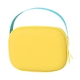 thumbnail image 3 of Bolsa de maquillaje bonita, impermeable, con cremallera, para mujer Amarillo, 3 of 8