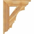 thumbnail image 4 of Ekena Millwork 4"W x 18"D x 22"H Balboa Traditional Rough Sawn Bracket, Western Red Cedar, 4 of 4