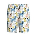 thumbnail image 7 of JUNZAN Poodle Dog Pattern Sleep Pajama Shorts for Men,Men's Pajama Bottoms,Sleepwear,Pj Shorts, 7 of 7