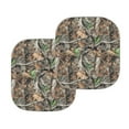 thumbnail image 5 of Jeiento Camo Car Windshield Sun Shade 2 Pack Automotive Windshield Sunshades Hunting Forest Front Window Sun Shield to Keep Your Vehicle Cool Car Accessory for Truck SUV Van Sedan, 5 of 7
