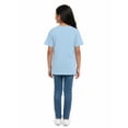 thumbnail image 5 of Wonder Nation Girls Built for Speed Graphic Tee with Short Sleeves, Sizes 4-18, 5 of 7