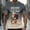 Black, variant on Men's Funny Elderly T-shirt Short Sleeved T-shirt Round Neck Shirt Casual Daily Street Top Men's Top