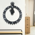 thumbnail image 5 of Industrial Wall Clock Hanging Clock Metal Ornamental Moving Gear Clock Decor US, 5 of 10