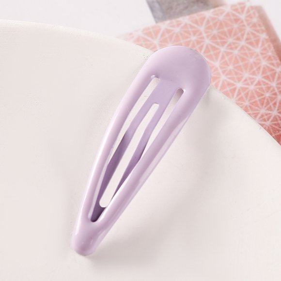 Pinzas para el pelo de metal de colores brillantes, bonitas y antideslizantes, accesorios para el cabello para niñas S159-24