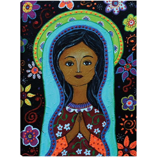 Cuadro Decorativo - Nuestra Señora de Guadalupe I Jr Impresión en canvas, estrechado.