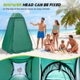 thumbnail image 6 of RELOIVE Shower Tent,Pop Up Changing Tent,Portable Camping Privacy Tent,Toilet Tent with Carry Bag for Beach, Camping, Hiking, Black, 6 of 10
