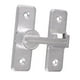 thumbnail image 5 of Cerradura para puerta de granero, pestillo para puerta de habitación, herraje duradero, perno de puerta interior de aleación de zinc Plata de 180 grados., 5 of 9