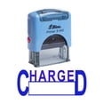 thumbnail image 1 of CHARGED Self Inking Rubber Stamp Office Stationary Custom Shiny Stamp, 1 of 1