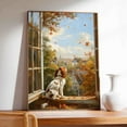 thumbnail image 4 of Dog Sitting Window Poster Art, Irish Setter Colorful Dog Decor Wall Art Painting for Children's room Bedroom Living room Decor Ready to Hang, 4 of 5