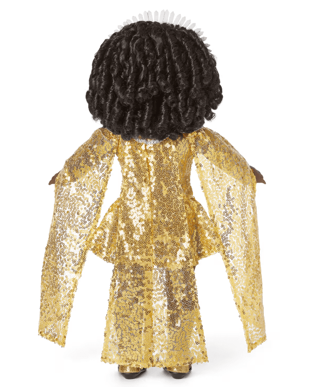 American Girl Claudie Glitzy Sequin Gown & Capelet Outfit for 18 inch Dolls