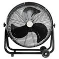 thumbnail image 1 of Lifesmart FGD-24Y 24 Inch Recirculating Floor Fan with Caster Wheels, Black, 1 of 4