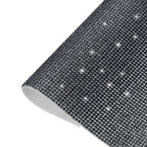 Uxcell Bling Rhinestone Sheet Self Adhesive Sticker 9.44 x 7.87 Inch DIY Car Decoration Sticker Dark Blue