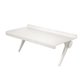 thumbnail image 1 of Soporte de montaje de TV en rack superior blanco Plataforma de 12" de ancho Adepaton CZDZ-ST27-2, 1 of 5