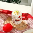 thumbnail image 6 of NWOKYZGH Christmas Mug Ceramic Merry Christmas Tree Mug with Spoon and Lid Festive Xmas Gift Cup for Hot Chocolate Coffee Eggnog, Microwave and Dishwasher Safe, 6 of 6