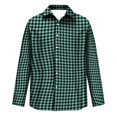 thumbnail image 5 of Mens Business Casual Seersucker Stripe Soft Dress Shirts Long Sleeve Lapel Collar Office and Outings Lightweight Fall Top XL, 5 of 6