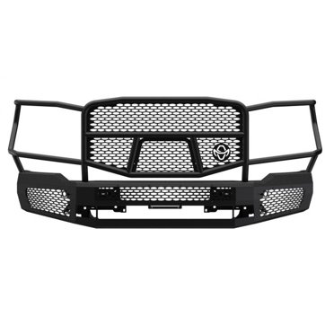 Front Driver Side Upper Bumper Bracket For 2015-2019 GMC Sierra 2500HD / 3500HD - Plastic, No Drilling Required