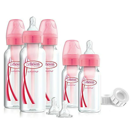Dr. Browns Options+ Feeding Bottles Gift Set in Pink