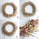 thumbnail image 4 of decorativa de 20 cm, de flores de paja, de de ajustable para puerta de Leche blanca BLESIY Corona de flores de paja, 4 of 8