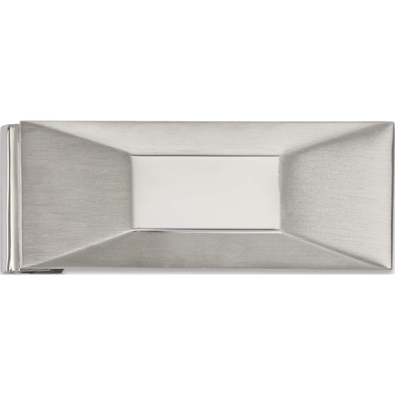 Stainless Steel Brushed And Polished Money Clip (50.36 X 19) Made In China srm179