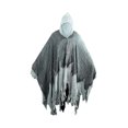 thumbnail image 4 of Capa con Capucha Yinane para Disfraz de Halloween Gris, 4 of 8