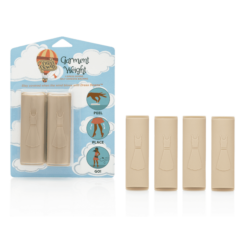 Dress Downs Dress Downs, Dress Weights, Reusable 4ct Nude Walmart