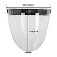 thumbnail image 1 of VONKY PC Universal Motorcycle Mirror Visor Anti-Glare For Clear Universal Motorcycle silvering, 1 of 6