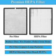 thumbnail image 2 of 2 Set Replacement Hepa Filters Activated Carbon Filters Compatible With Air Purifier -pur131, -pur131s, -pur131, 2 of 5