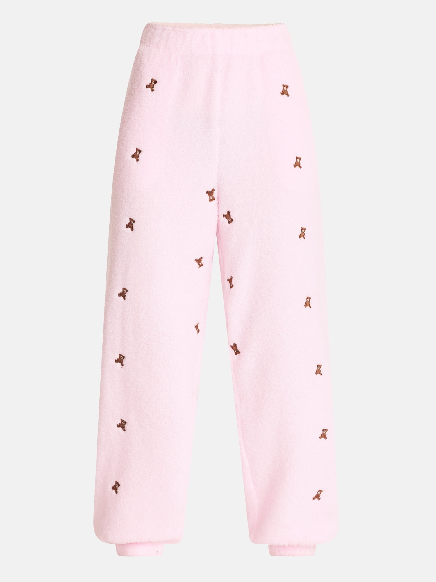 No Boundaries Cozy Teddy Joggers, 29.5'' Inseam, Women's XS-2X