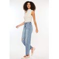 thumbnail image 3 of Kancan Ultra High Rise Distressed Straight Jeans, 3 of 5