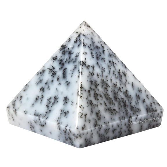 Dendrite Opal Pyramid Crystal Healing Stones - 1.5" Inch