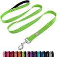 thumbnail image 1 of Chenchen Dog Leash 6 FT Padded Handle Nylon Reflective Dogs Leashes for Medium Dogs Green, 1 of 1