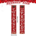 thumbnail image 3 of Decorative Flags, Congratulations Class of 2025 Sign Banner Door Cover Graduation Decorations Large Front Door Porch Sign Indoor Outdoor Photo Booth Props, Flags_ Banners & Accessories, 3 of 9