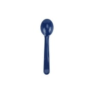 Your Zone Blue 4 Count Plastic Utensil Set with Fork, Spoon, Knife and Carrying Case
