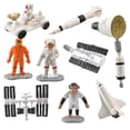 thumbnail image 1 of Estatuilla de astronauta Sunnimix 10 piezas Figuras de juguetes para Decoración de tartas, 1 of 8