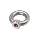 thumbnail image 2 of Levantamiento Ojo Tuerca M4 Hembra Rosca 304 Inoxidable Acero Redondo Forma para Cuerda Montaje Paquete de 20 Unique Bargains nueces de ojo, 2 of 3