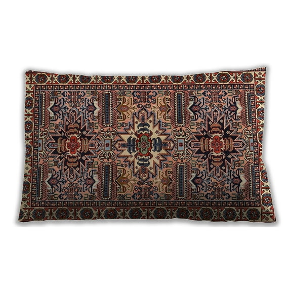 Ahgly Company Indoor Rectangular Traditional Lumbar Throw Pillow, 13 inch by 19 inch