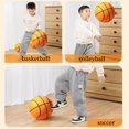 thumbnail image 6 of Silent Basketball,Quiet Dribbling Indoor Basketball Size 7,Low Noise Kids Training Basketball,Basketball Indoor Training for Activities,High Rebound,Gift for Kids Boys Girls for Birthday Christmas, 6 of 8