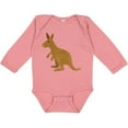 thumbnail image 3 of Inktastic Kangaroo Cute Boys or Girls Long Sleeve Baby Bodysuit, 3 of 5