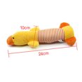 thumbnail image 1 of Mascotas Perro Felpa Masticar Juguetes Cachorro Squeaky Molar Suave Juguetes Interactivos (Pato Amarillo) Likrtyny Para estrenar, 1 of 9