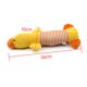 thumbnail image 2 of Mascotas Perro Felpa Masticar Juguetes Cachorro Squeaky Molar Suave Juguetes Interactivos (Pato Amarillo) JShteea Libre de BPA, 2 of 9