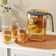 thumbnail image 2 of Dispensador de bebidas de plástico con soporte: capacidad de 350 g, grifo a prueba de fugas, PP de grado alimentario, para fiestas, bebidas de verano y hielo, 2 of 4