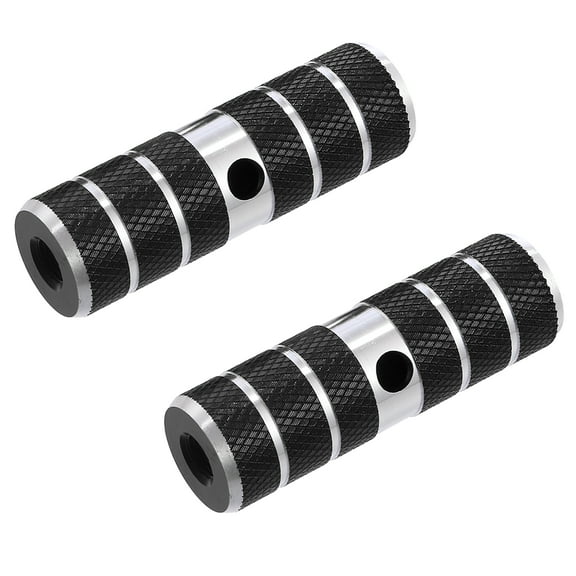 Motoforti 2 Pcs Pegs for Bike BMX Pegs Rear Foot Pegs Black