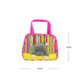 thumbnail image 5 of Bolsa de Peluche Paquete 6 Pz Animales 3D Importadora La Merced Tela Suave Hipoalergénico, 5 of 5