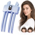 thumbnail image 5 of Voglyf Wireless Heated Volumizing Root Lift Clip Comb with LCD Display, Rechargeable Hair Root Fluffy Curling Clip for Instant Volume, Create Natural‑Looking Root Lift Hairstyle Hair,Blue, 5 of 5
