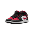 thumbnail image 2 of JORDAN GRADE SCHOOL Air Jordan 1 Mid GS "Alternate Bred Toe" 554725 079 554725 079 from Stadium Goods, 2 of 9