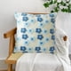 thumbnail image 4 of Flower Pillow Cover Faux Lambswool Cushion Cover Sofa Pillow Cushion, 4 of 6